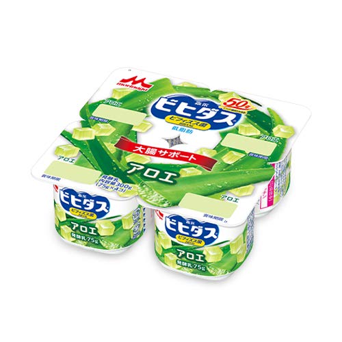 Amazon | 森永 ビヒダスBB536 アロエ4ポット 6パック | morinaga 