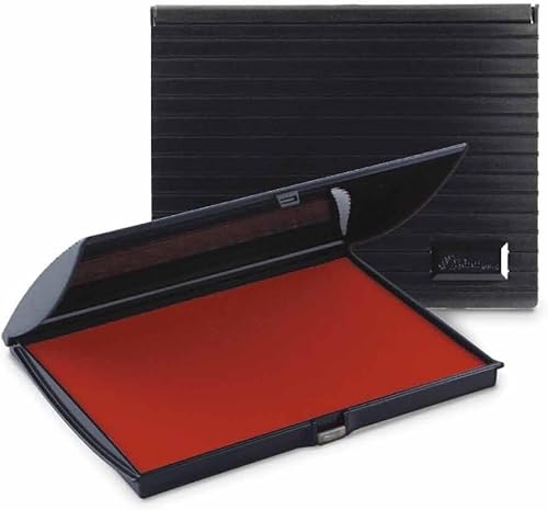 Infusion Almohadilla de tinta de sello grande de 3 x 6 pulgadas para sellos de goma, elige una almohadilla de tinta de sello grande para un color