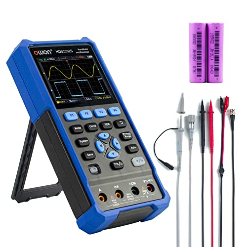 OWON HDS2202S Handheld Oscilloscope and Multimeter