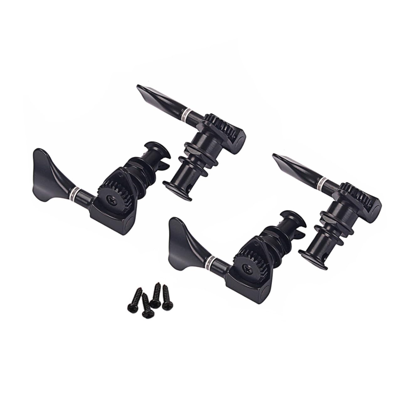Toddmomy Clavijas De Afinación Para Ukelele Afinadores Sellados Cabezal De Níquel Rieles Para Montaje y Juego De Llaves Para Cuerdas Afinador Ukelele