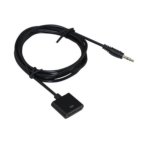 Cable auxiliar para iPod 30Pin hembra a 0.138 in macho para Fly Audio Cable de audio de coche