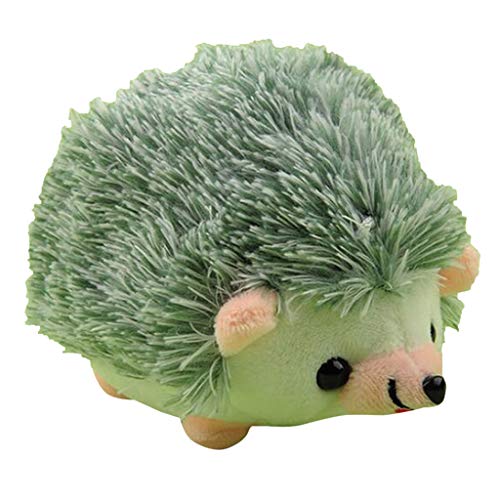 Colcolo Hedgehog Shape Pin Cushion Needle Holder Pillow Patchwork Pincushion DIY Handcraft Tool for Cross Stitch, Sewing Craft - Green