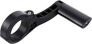 Toddmomy 2pcs bike computer stand handlebar extender black stand Handlebar Extension Rod Stopwatch Handlebar Holder Extension Bracket Supplies Extension Support tpu Bicycle Light headlights