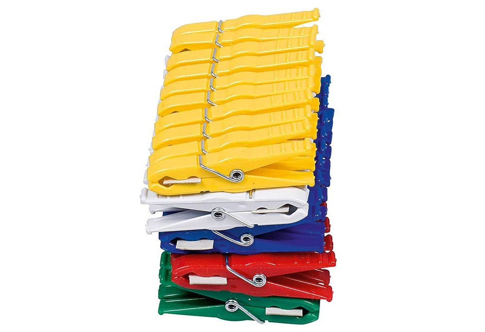 Helo Wäscheklammer Luran, 50er Set x 5 Packs = 250 Stück