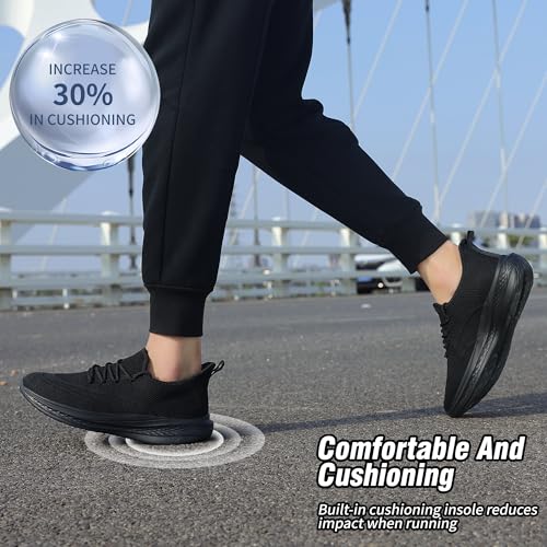 VAMJAM Men's Running Shoes Slip On Walking Shoes Non Slip Lightweight Workout Breathable Gym Sneakers Fashion Mesh Sneakers4