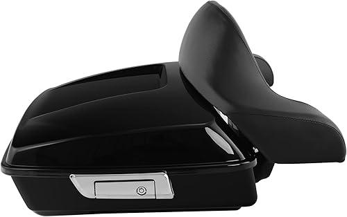 Miniatura 5 de TCT-MOTORPARTS Respaldo de maletero picado, estante superior de montaje para Harley Tour Pak Trunk Touring Electra Glide Road Glide Street Glide