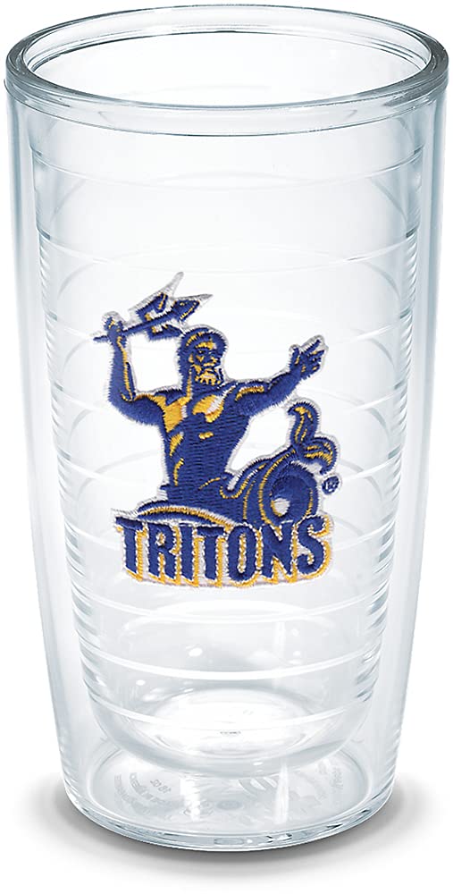 Tervis 1042956 Ca San Diego University Emblem Individual Tumbler, 16 oz, Clear