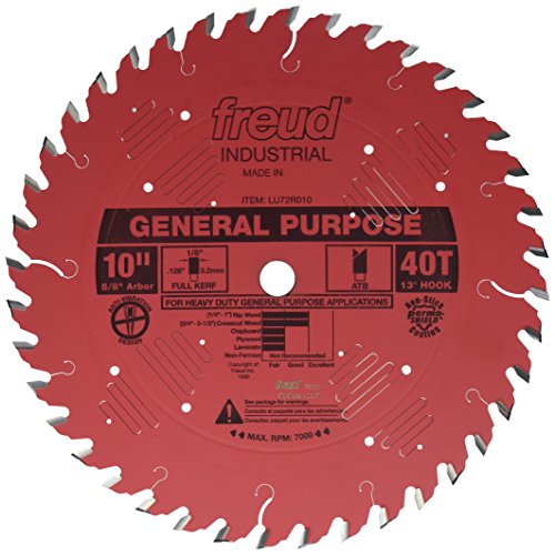 Freud Lit 10X40X5/8 ATB PERMASHIELD, Multi, 10" x 40" x 5/8" (LU72R010)