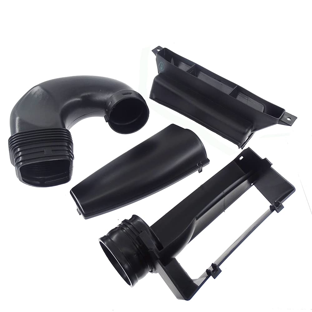 4Pcs Air Intake Duct Air Intake Bellows Assembly Kit 1K0129618AN For VW Passat B6 CC Golf Audi A3 S3 TT Skoda Octavia Seat Leon 1K0805965J 1K0805962E
