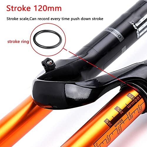 Fourche avant à air comprimé pour VTT haute précision rigide et souple - 8