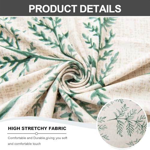 Image of Eco-Ancheng Armless Chair Slipcover Removable Armless Accent Chairs Covers Washable Armless Slipper Chair Slipcover Printed Armless Chair Furniture Protector Covers for Living Dining Room Hotel