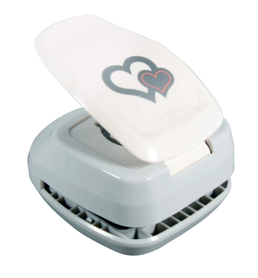 Rayher Silhouette Punch Hearts, Colourless, 3.8 x 3.2 cm