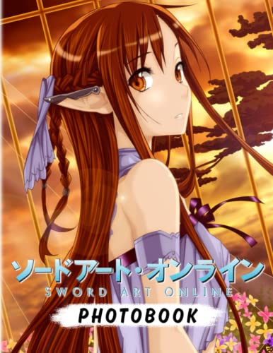 Swσrd Art Onlínє Photo Book: Discover The Colorful World Of Anime With 40 Images Inside | Perfect Gifts For Kids, Children And More To Have Fun