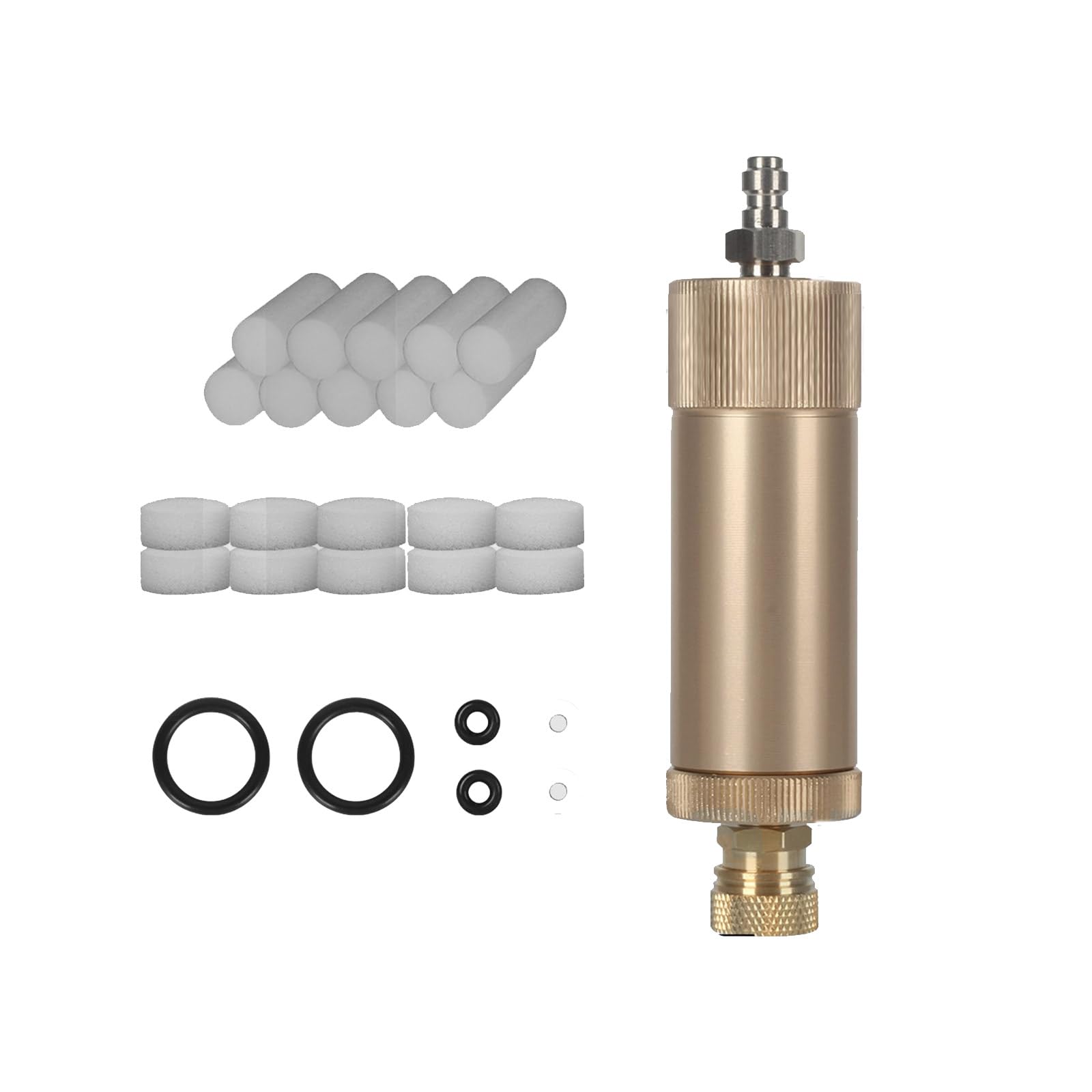 Aluminum Pneumatic Splitters with Interlockings Couplers 30MPa Operating Pressure Air Separators Device for Underwater Male Female Quick Connection Coupler