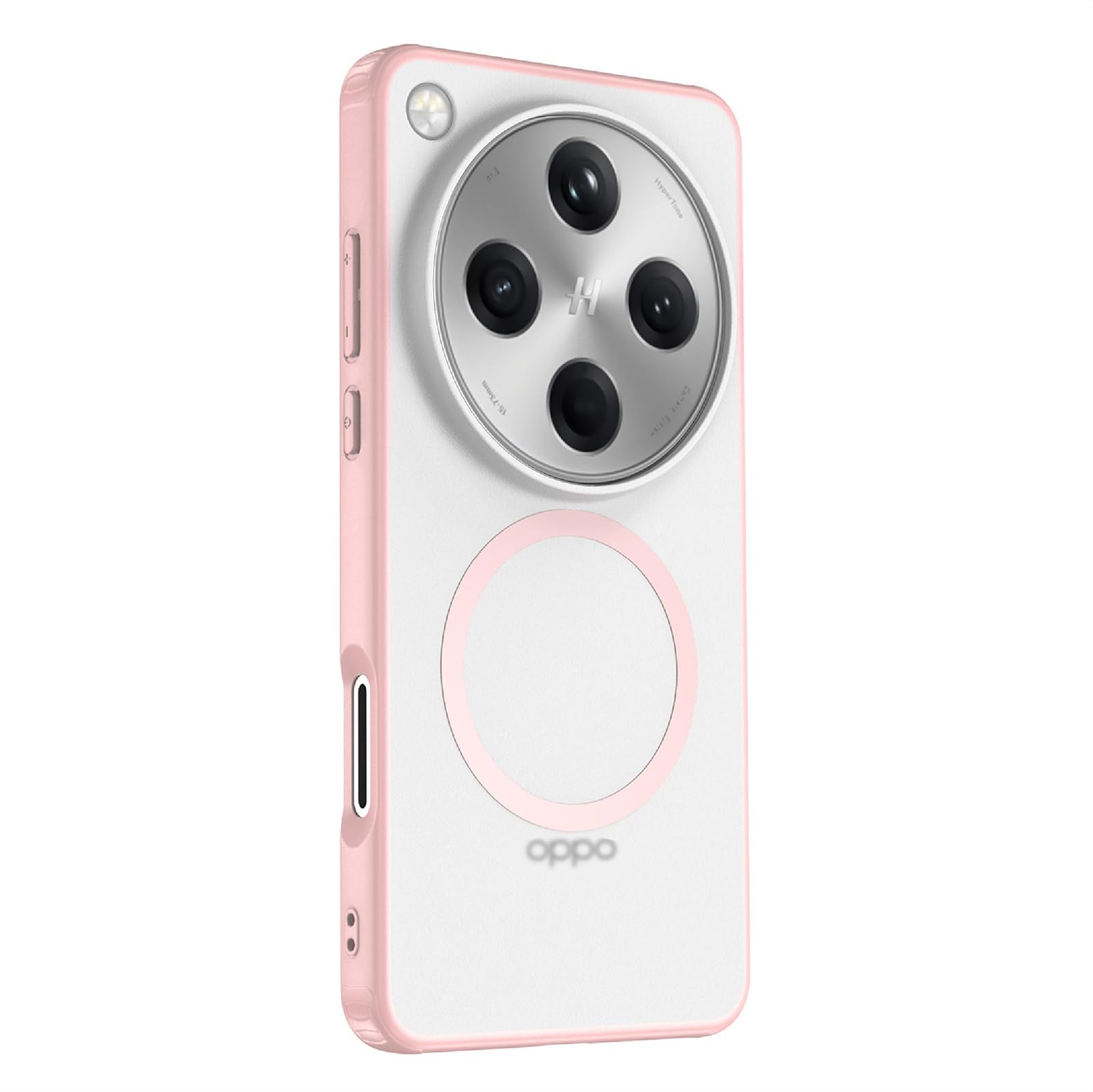 Oppo Find X9 Hoesje - MobyDefend Luxe Wallet Bookcase  Magnetische Sluiting) Roze