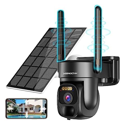 BEENOZO 3K Wireless Solar Security Camera Cover