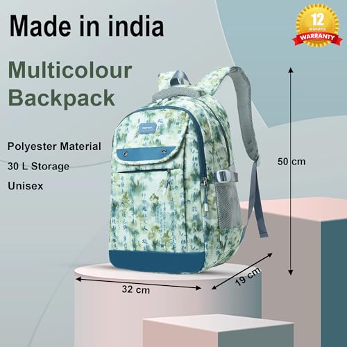 Image of Tinytot 30 Litre Waterproof School Backpack Bags for Women - Large 19 Inch Laptop Bag for Boys &Girls 12+ Years, College Bag for Girls and Boys, Men, Women - Ideal for Office, Travel, School, College