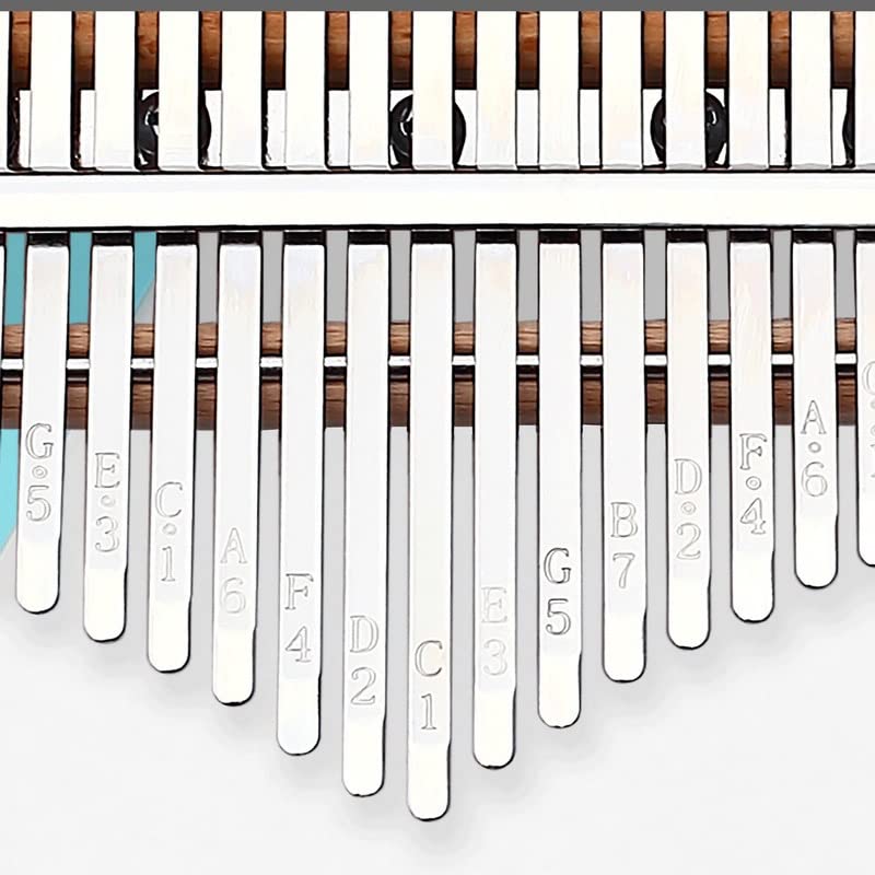 SKED 17 Touches Kalimba Peinture colorée Transparente Dessin animé Motif Doigt Piano Instruments de Musique pour… - Les Beatles, Paul McCartney, John Lennon, RIngo Starr, George Harrison SKED 17 Touches Kalimba Peinture colorée Transparente Dessin animé Motif Doigt Piano Instruments de Musique pour… – Image 4