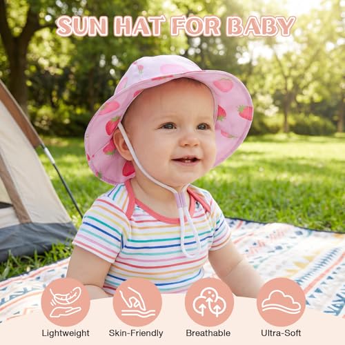 Image of Durio Soft Warm Knitted Baby Hats Caps Cute Cozy Chunky Winter Infant Toddler Baby Beanies for Boys Girls