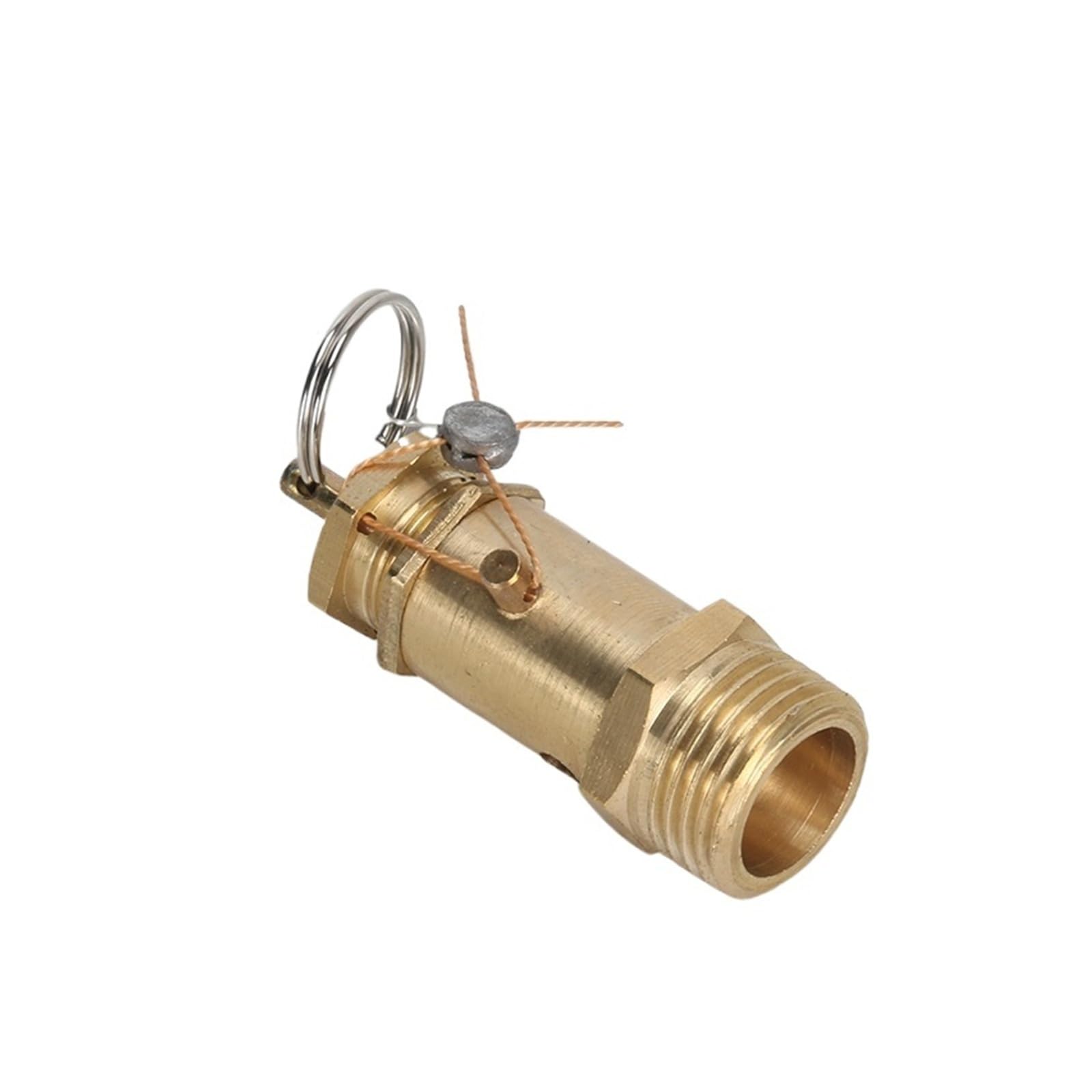 Druckregler A21W-16T Kompressor-Sicherheitsventil Sicherheitsdruckventil Sicherheitsventil for Elektro-/Kohlefeuerkessel-Dampferzeuger 1/2(1.1mpa 11 kg)