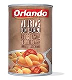 alubias con chorizo Una vez abierto conservar en frigorifico y consumir antes de 3 días