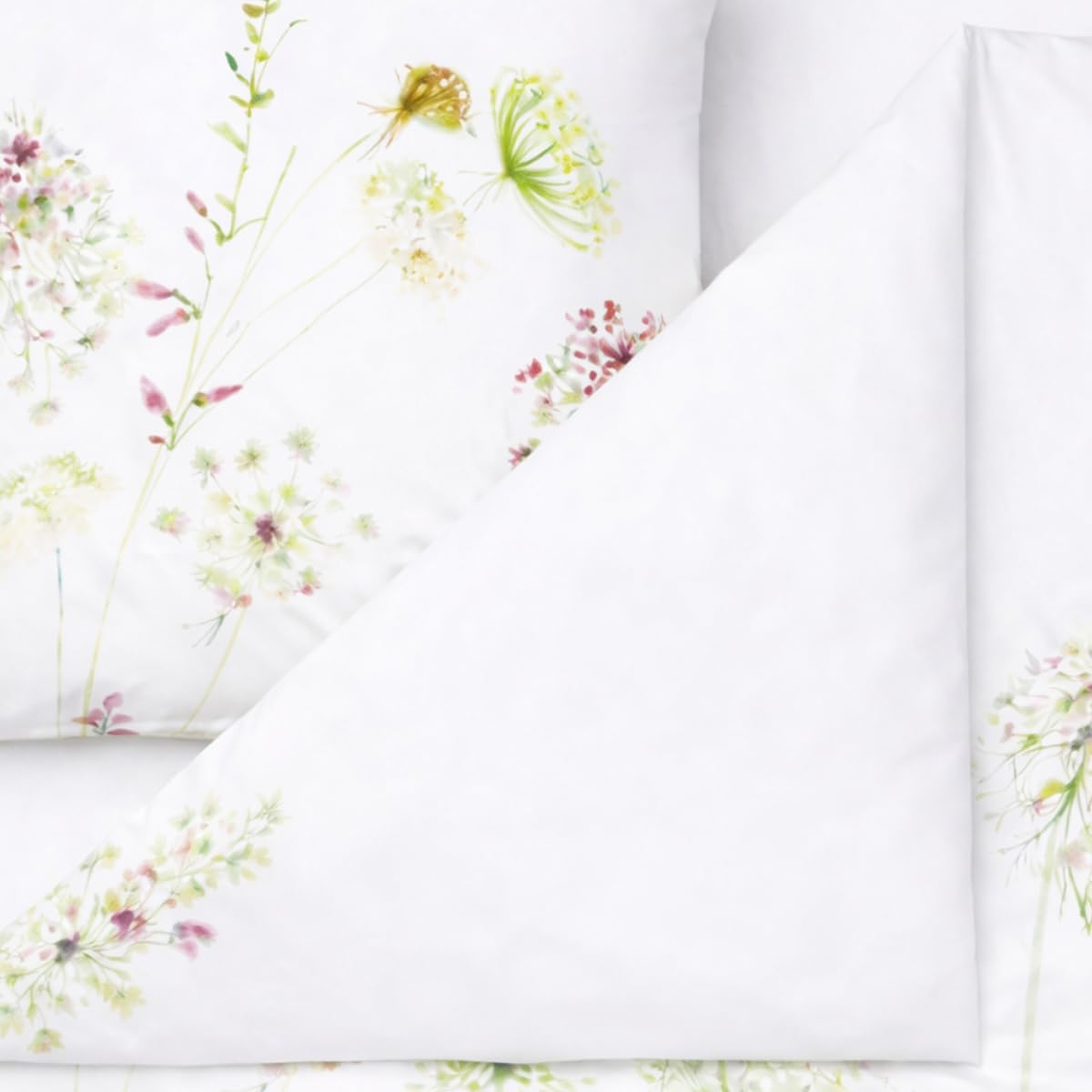 ESTELLA Mako Jersey Bettwäsche Meadow Interlock Grün 135x200 + 80x80 cm