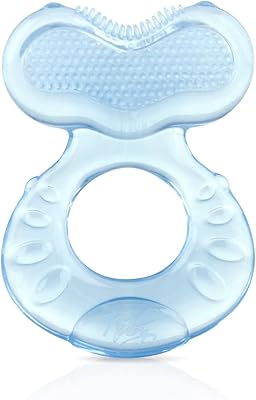 Nuby Silicone Teethe-EEZ Teether with Bristles, Includes Hygienic Case (Pack of 48)