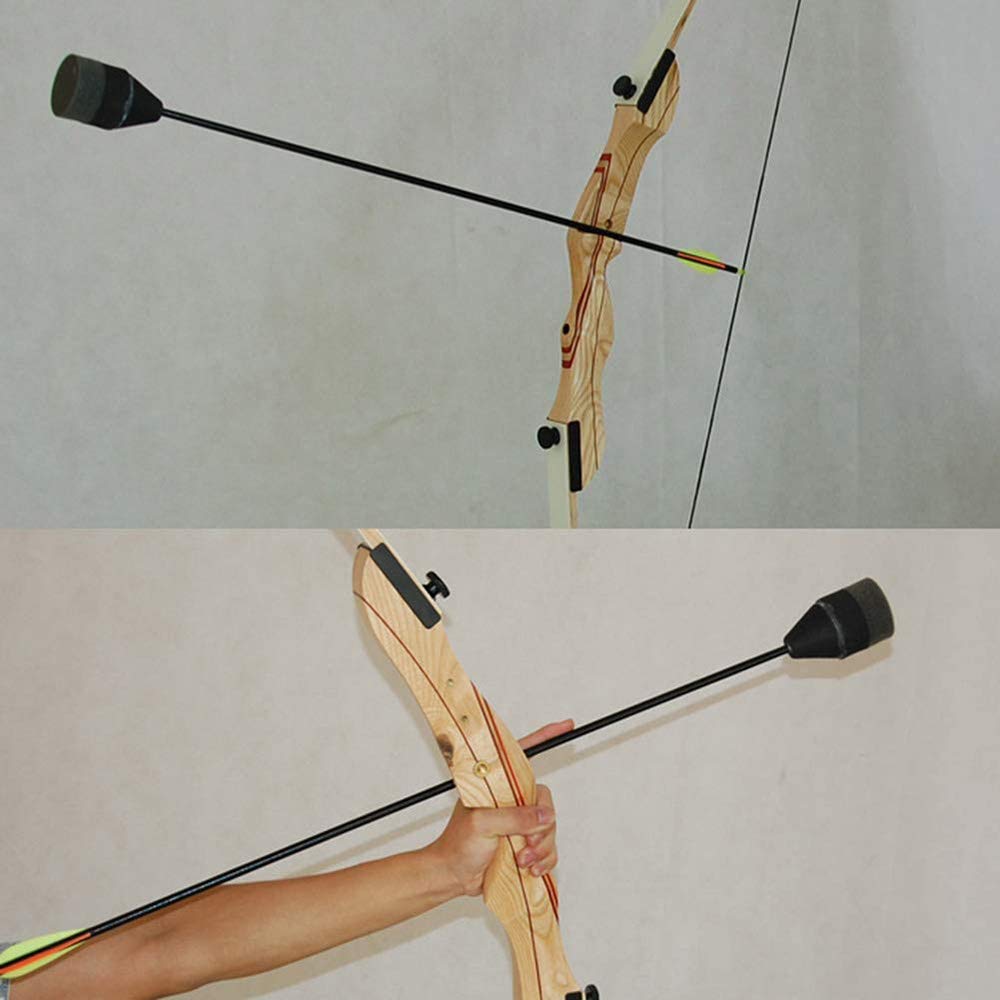Mousse éponge Pointes de flèche Souples pour tir à l'arc Chasse Pratique POFET 10pcs