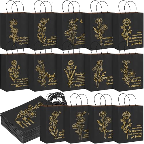 Sacs en papier de remerciement pour infirmières et personnel du CNA 50pcs