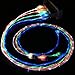 Flowing LED Glow in the Dark Light Up Visible Charging Cable 8 pin for iPhone 5, iPhone 6, iPhone 6 Plus (Green)
