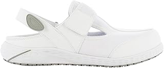 Zuecos de Seguridad para Mujer - Zapato de Trabajo Cómodo y Ligero, Ideal para Enfermeras, Cocina o Interior, Antideslizante y Amortiguador, Oxypas