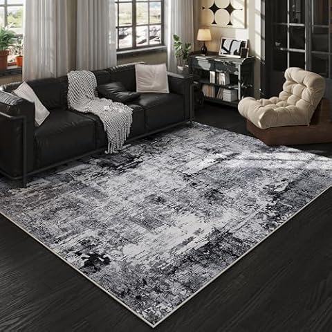 Rugcomf 5x7 Washable Area Rug Cover