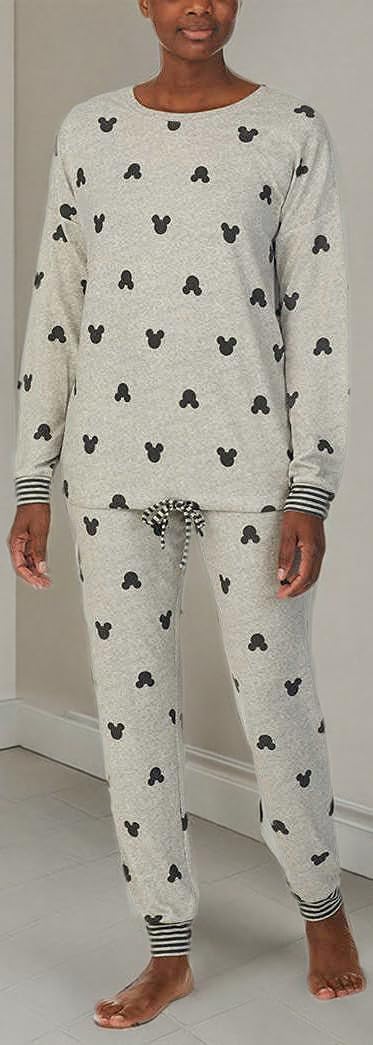 Disney Womens 2 Piece Cozy Pajama Set - Image 9