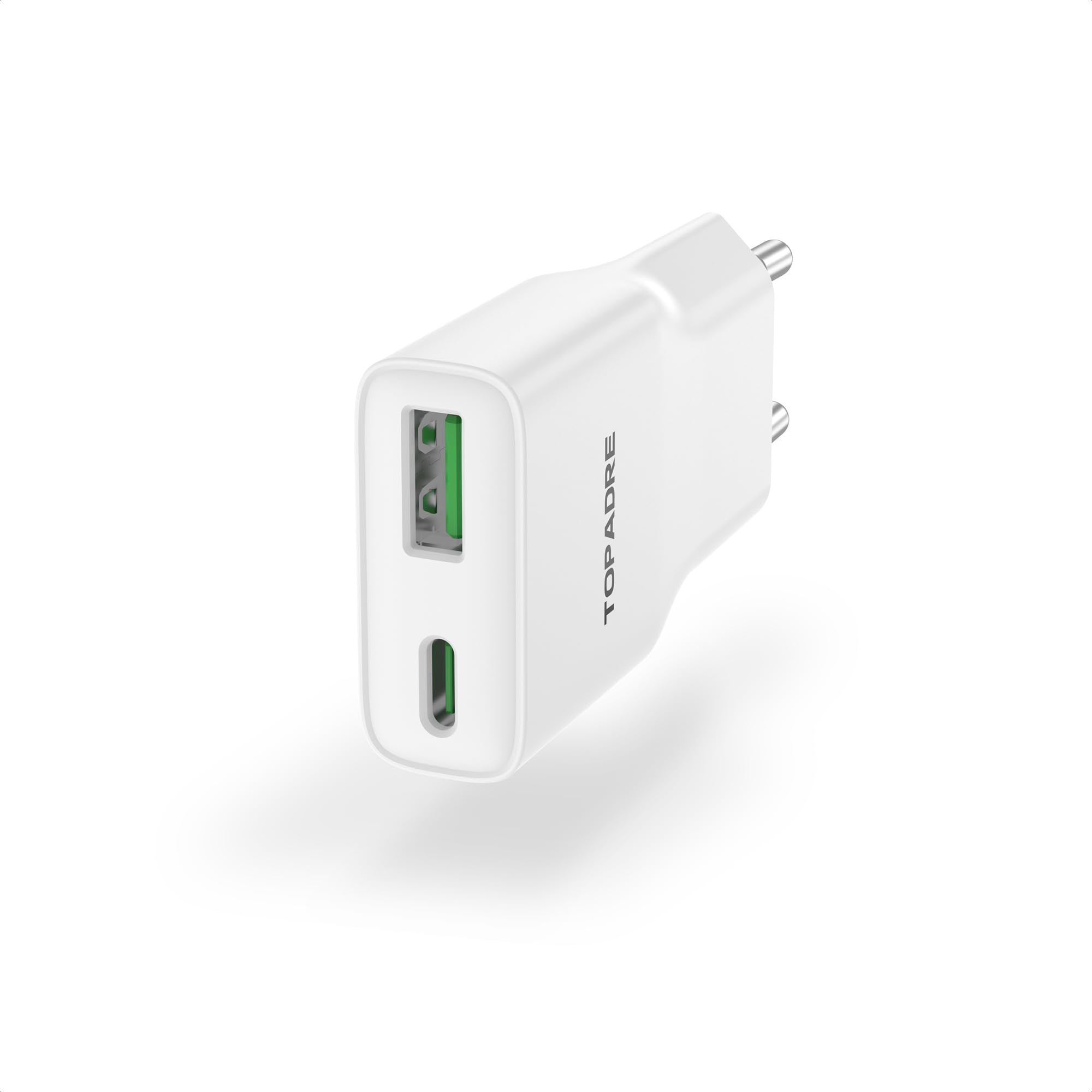 TOPADRE Chargeur USB C 20W, Adaptateur secteur USB C multiple pour iPhone 17/17Air/16 Pro/16 Pro Max/16 15 14 13 12 11 Pro Max X XS, Chargeur rapide pour téléphone, Prise de charge, Adaptateur de char