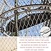 Flexible Stainless Steel Rope Mesh,304 Stainless Steel Wire Rope Netting,Zoo Cage Fence Balcony Stair Wire Rope Protection Net Safety Net Plant Climbing Net,Easy To Cut ( Size : L0.6xW1m/L1.96xW3.28ft