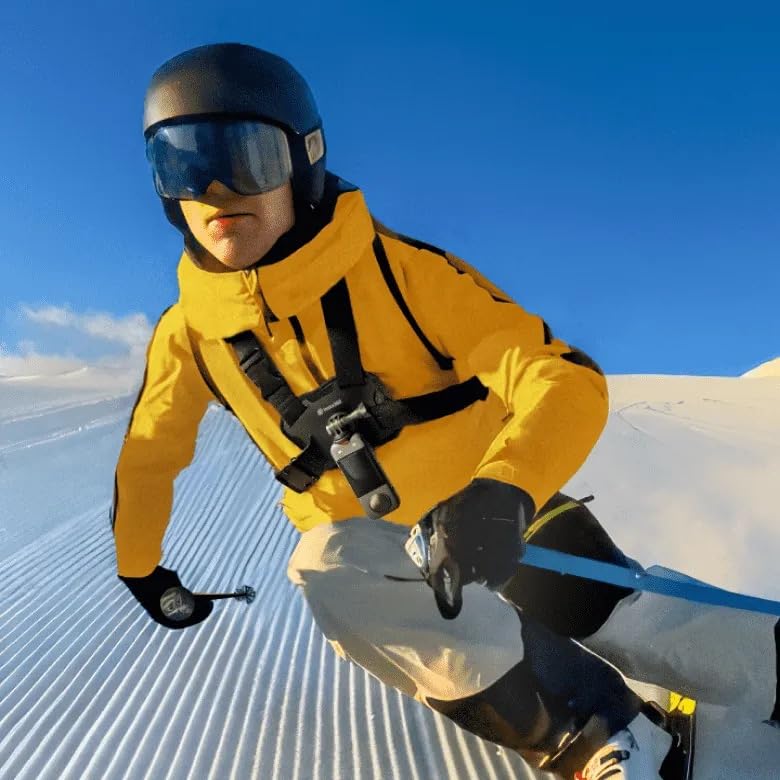 Insta360 Schnee-Set, Klebehalterung für Helm, Brustgurt, Verlängerungsstange, DPTSKSC/A, DPTSKSC/A