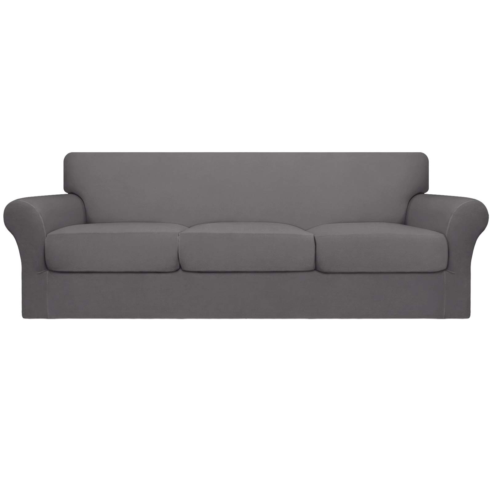 Easy-Going 4 Pieces Oversized Stretch Couch Cover for Dogs Washable