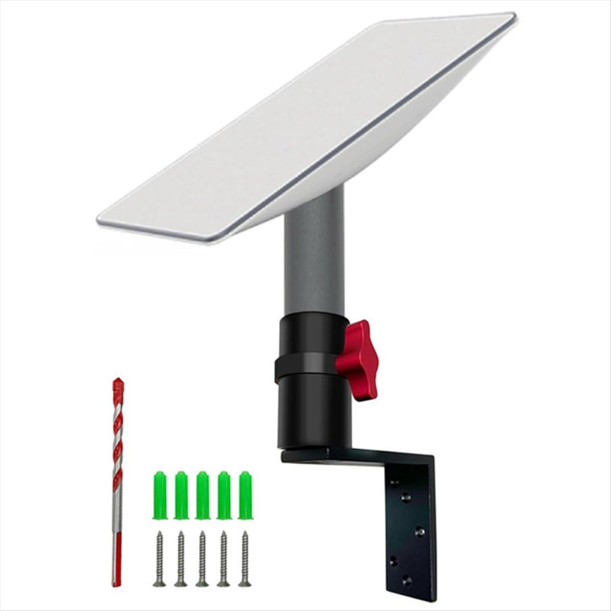 BPQiang for Antenna Metal Bracket Mount Internet Kit Satellite Pole Short Wall Roof