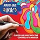 Sharpie Creative Marker Acryl-Farbstifte | Wasserbasierte Farbmarker mit Rundspitze | Schulsachen | Rot | 6 Stück