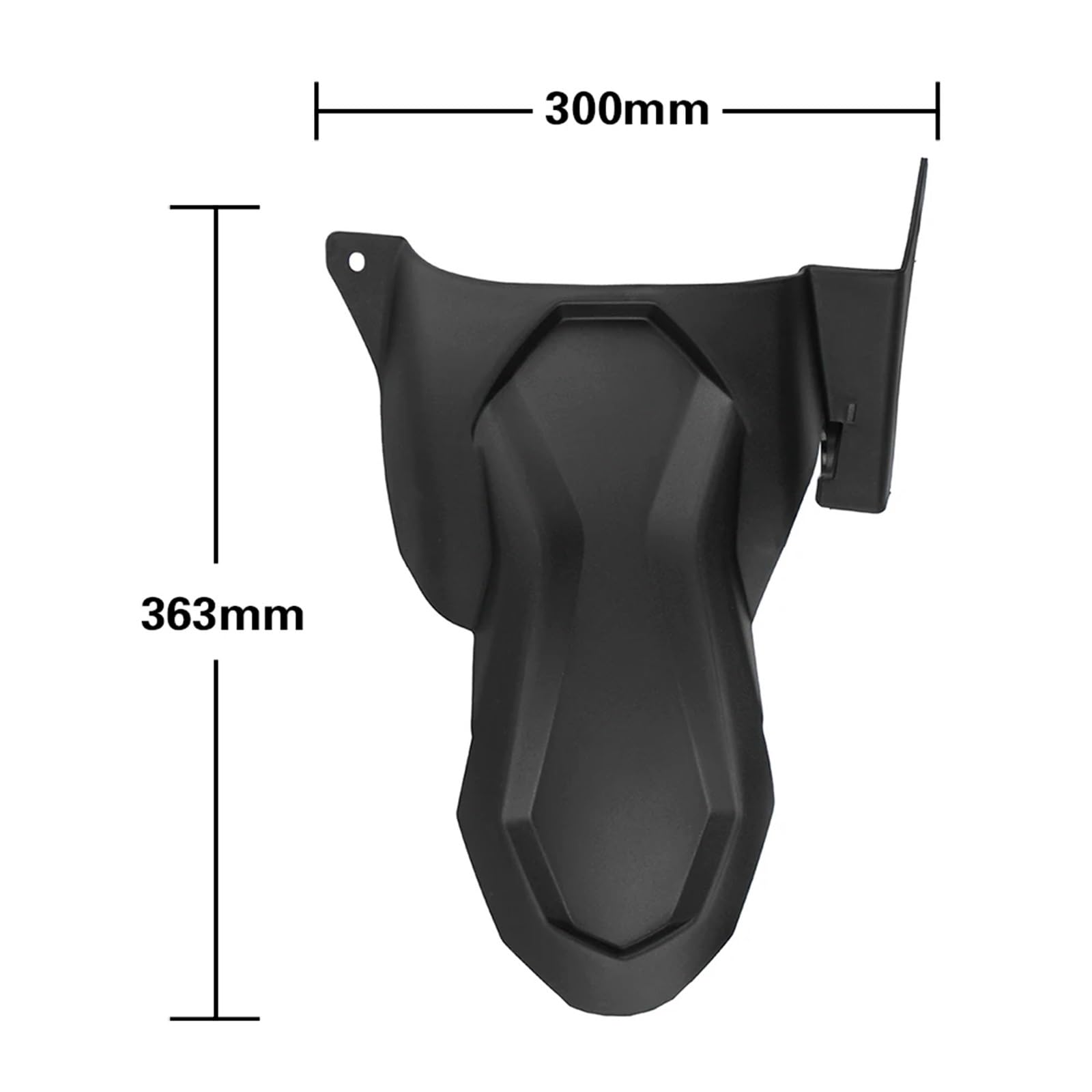 Parafango Posteriore Per Y&amaha TMAX560 2020-2023 | I parafanghi impediscono di sporcarsi di fango durante la guida dopo la pioggia.
