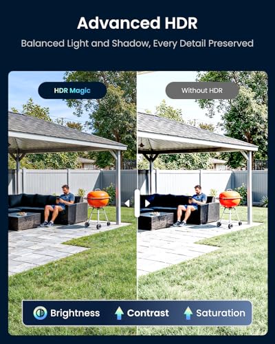 Reolink CX820 ColorX PoE Camera, 4K UHD, True ColorX Nachtzicht, F1.0 Super Diafragma, 1/1.8'' Beeldsensor, HDR-technologie, Persoon-/Voertuig-/Dierdetectie, Spotlight & Sirene-alarm, 2-weg audio - Afbeelding 4