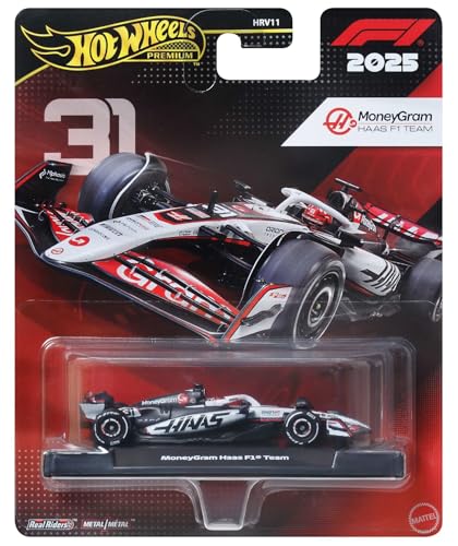Hot Wheels Premium Formula 1 Die-Cast Cars 2024 5-Pack miniatura 4