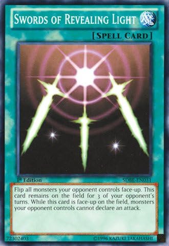 YU-GI-OH! - Espadas de Luz Reveladora (SDBE-EN031) - Baraja de Estructura: Saga del Dragón Blanco de Ojos Azules - Edición ilimitada - Común