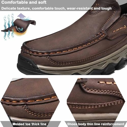 Enjerr Orthopedic Shoes Men, 2025 Enjerr Comfortable Loafers with Arch Support, Hands-Free, Non Slip, Casual Walking Shoes3