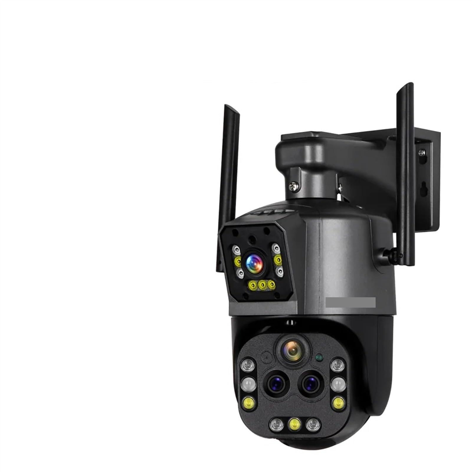 CVFRDD 8K Camera Outdoor 20X Zoom Four Lens Dual Screen Security Cam PTZ CCTV Monitor Auto Tracking Surveillance Camera(8K 20xZoom Add 128G)