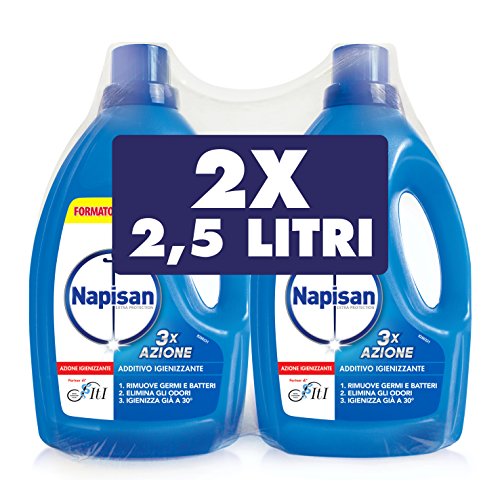 Napisan Aditivo desinfectante líquido para la colada, 2 x 2,5 l