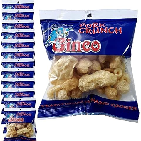 Ginco salted pork crunch, 12 x 25g Packs of Deliciously Seasoned Crispy Pork Puffs, High Protein Low Carb pub snacks, keto friendly snacks Cover