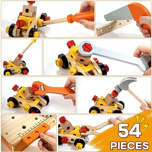 Kidwill TS03 Wooden Tool Bench For Kids thumb #1