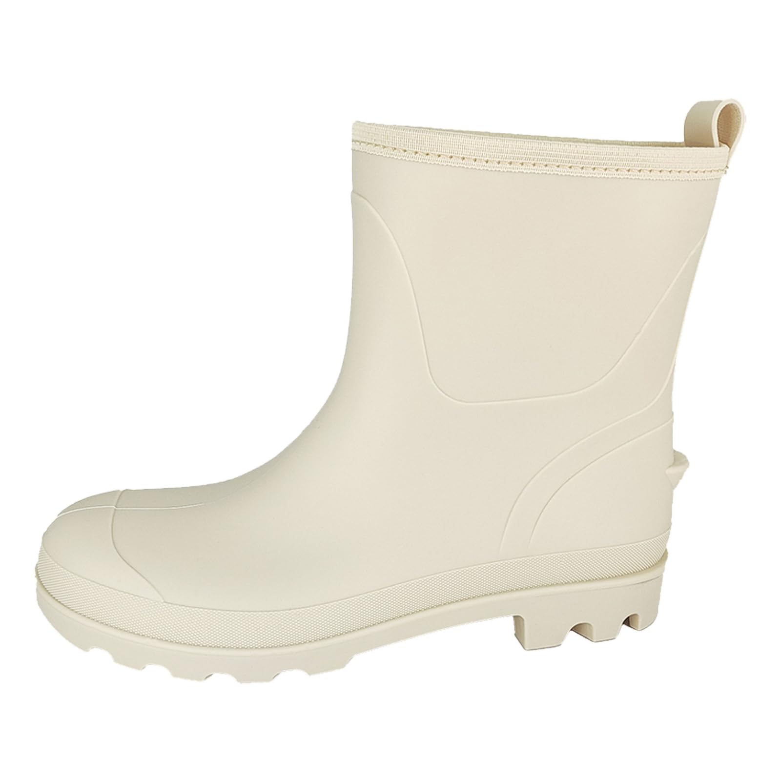 Beck Unisex's Big Fellow Rain Boot, Cream, 8 UK
