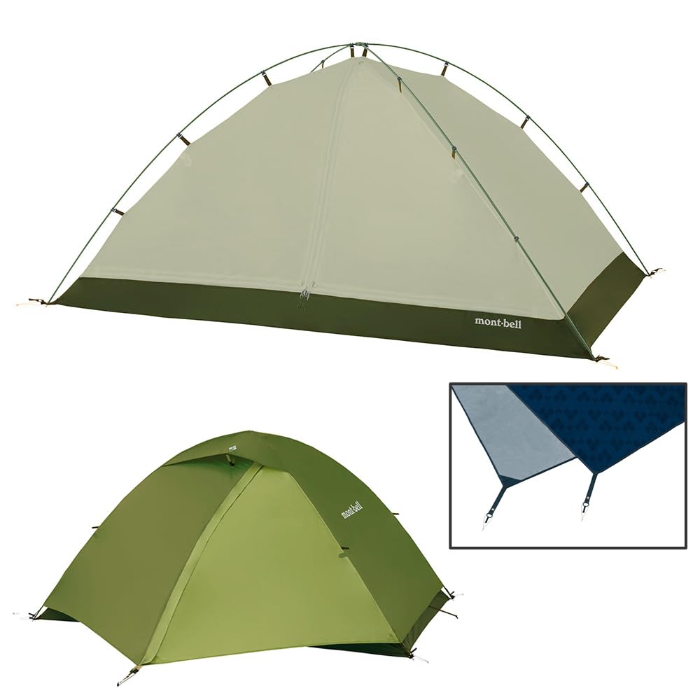 【送料込・良品】クロノスドーム2 / #1122491 / ➕純正グランドシート Amazon.co.jp: Mont-bell(モンベル) テント クロノスドーム2